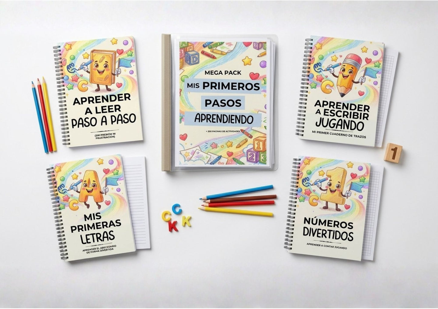 Mega pack: Mis primeros pasos aprendiendo